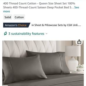 Queen sheets set